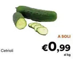 Unes Cetrioli offerta