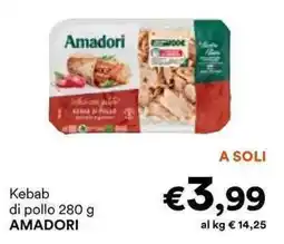 Unes Kebab di pollo AMADORI offerta