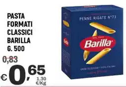 A&O Pasta formati classici BARILLA offerta