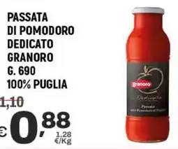 A&O Passata di pomodoro dedicato GRANORO offerta
