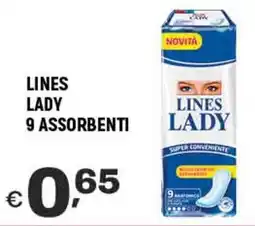 A&O Lines lady 9 assorbenti offerta
