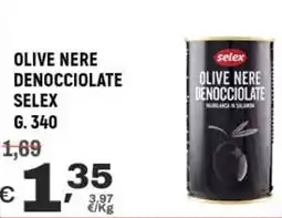 A&O Olive nere denocciolate SELEX offerta
