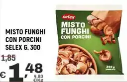 A&O Misto funghi con porcini SELEX offerta