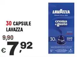 A&O 30 capsule LAVAZZA offerta