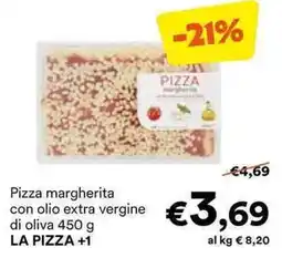 Unes Pizza margherita con olio extra vergine di oliva LA PIZZA +1 offerta