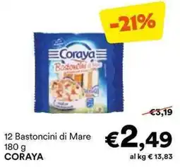 Unes 12 Bastoncini di Mare CORAYA offerta