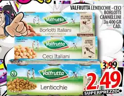 Il Genio Supermercato Valfrutta lenticchie - ceci borlotti cannellini offerta
