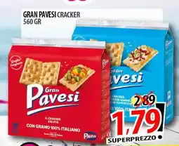 Il Genio Supermercato Gran pavesi cracker offerta