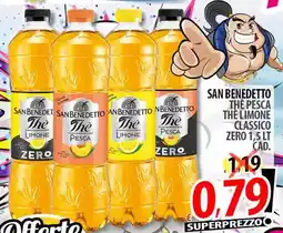 Il Genio Supermercato San benedetto the pesca the limone classico zero offerta