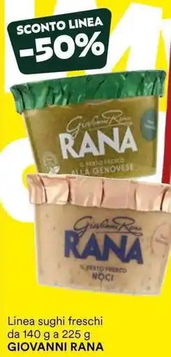 Unes Linea sughi freschiALLA GENOVESE GIOVANNI RANA offerta