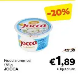 Unes Fiocchi cremosi JOCCA offerta