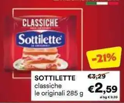 Unes SOTTILETTE classiche le originali offerta