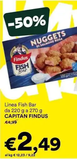 Unes Linea Fish Bar CAPITAN FINDUS offerta
