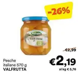 Unes Pesche italiane VALFRUTTA offerta