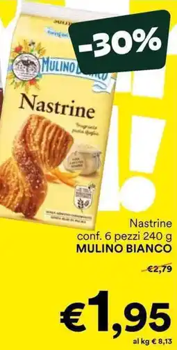 Unes Nastrine conf. 6 pezzi MULINO BIANCO offerta