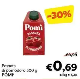 Unes Passata di pomodoro POMI' offerta