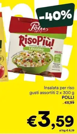 Unes Insalata per riso gusti assortiti POLLI offerta