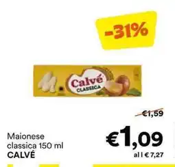 Unes Maionese classica CALVÉ offerta