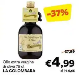 Unes Olio extra vergine di oliva LA COLOMBARA offerta