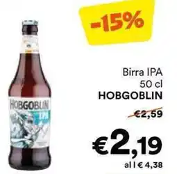 Unes Birra IPA HOBGOBLIN offerta