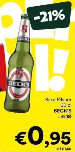 Unes Birra Pilsner BECK'S offerta