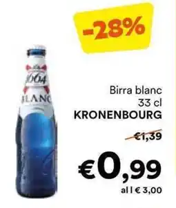 Unes Birra blanc KRONENBOURG offerta