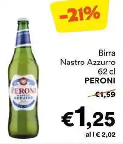 Unes Birra Nastro Azzurro PERONI offerta