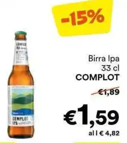 Unes Birra Ipa COMPLOT offerta