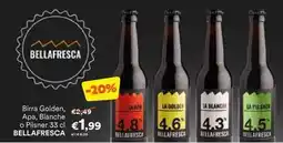Unes Birra Golden, Apa, Blanche o Pilsner BELLAFRESCA offerta