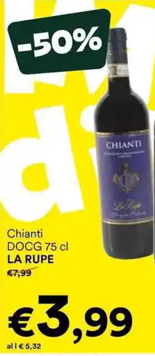 Unes Chianti DOCG LA RUPE offerta