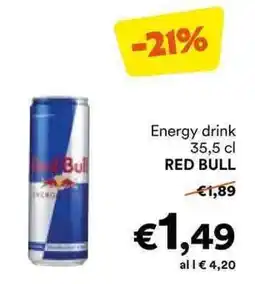 Unes Energy drink RED BULL offerta