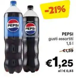 Unes PEPSI gusti assortiti offerta