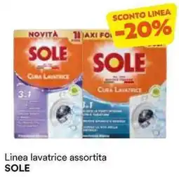 Unes Linea lavatrice assortita SOLE offerta