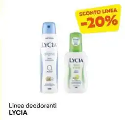 Unes Linea deodoranti LYCIA offerta