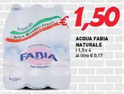 Coal Acqua fabia naturale offerta