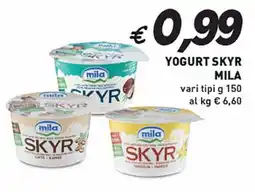 Coal Yogurt skyr MILA offerta