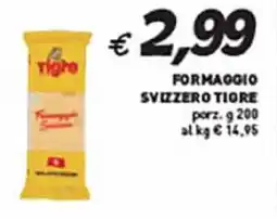 Coal Formaggio svizzero TIGRE offerta