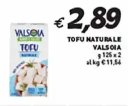 Coal Tofu naturale VALSOIA offerta
