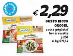 Coal Gusto ricco OROGEL offerta