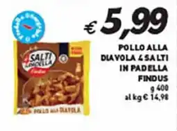 Coal Pollo alla diavola 4 salti in padella FINDUS offerta