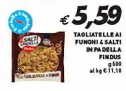 Coal Tagliatelle ai funghi & salti in pa della FINDUS offerta