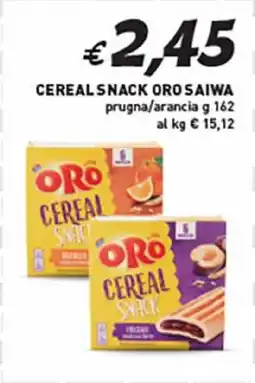 Coal Cereal snack ORO SAIWA offerta