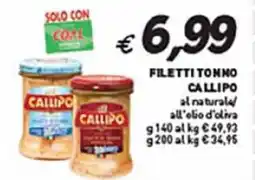 Coal Filettitonno CALLIPO offerta