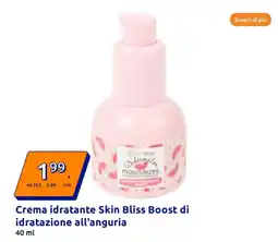 Action Crema idratante Skin Bliss Boost di idratazione all'anguria offerta