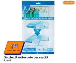 Action Sacchetti sottovuoto per vestiti offerta