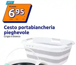 Action Cesto portabiancheria pieghevole offerta