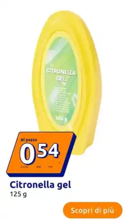 Action Citronella gel offerta
