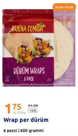 Action Wrap per dürüm offerta