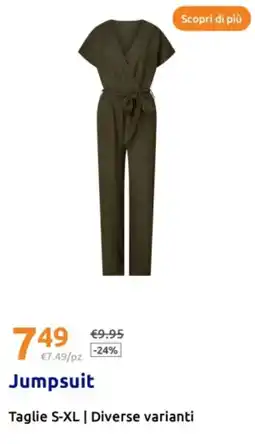Action Jumpsuit S-XL offerta