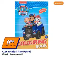 Action Album colori Paw Patrol offerta
